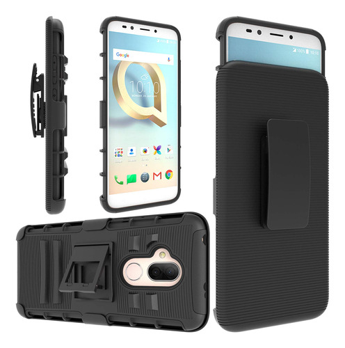 Funda Para Alcatel 7 Revvl 2 Plus Clip Cinturon Protector