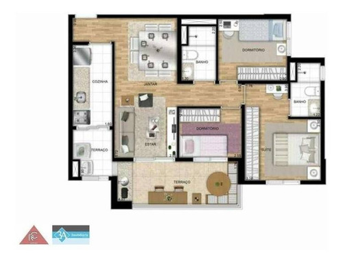 Imagem 20 de 30 de Apartamento À Venda, 75 M² Por R$ 650.000,00 - Tatuapé - São Paulo/sp - Ap5713