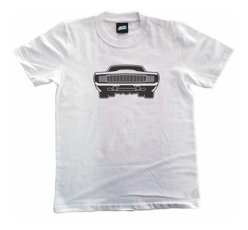 Remera Fierrera Chevrolet 070 Xxl Camaro 1969 Front