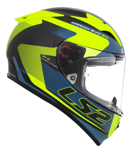 LS2 Cascos Arrow Carbon Evo GP Casco (Fibra de Carbono - Grande)