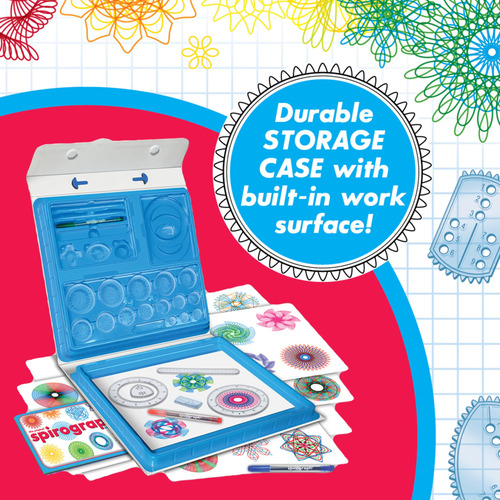Juego De Diseño Spirograph Lujoso Colores Múltiples