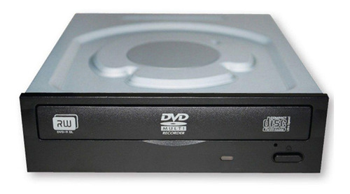 Gravador de DVD interno SATA preto Liteon IHAS122-14-FU
