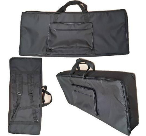 Capa Bag Master Luxo Para Teclado Yamaha Motif Xf7 (preto)