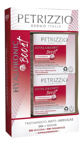 Set De Cremas Antiarrugas Día + Noche Hyaluronic Boost | Petrizzio Dermo