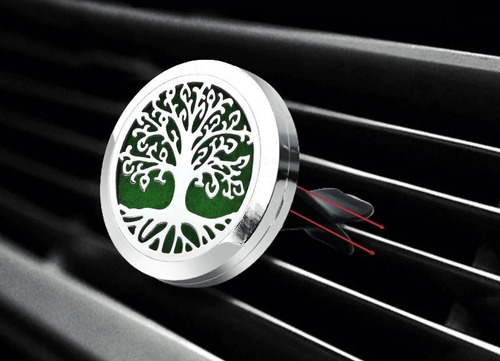 Imagem 7 de 8 de Aromatizador Difusor Veicular Árvore Da Vida C/ Cinco Refis
