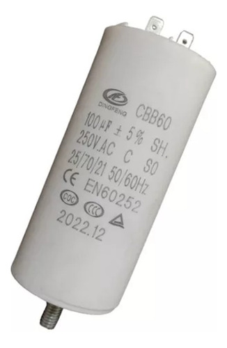 Capacitor Partida Compressor Chiaperini Mc 7.6 100uf