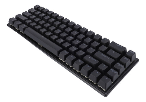 Teclado Mecânico Para Jogos, 68 Teclas, Com Fio, Luz De Fund