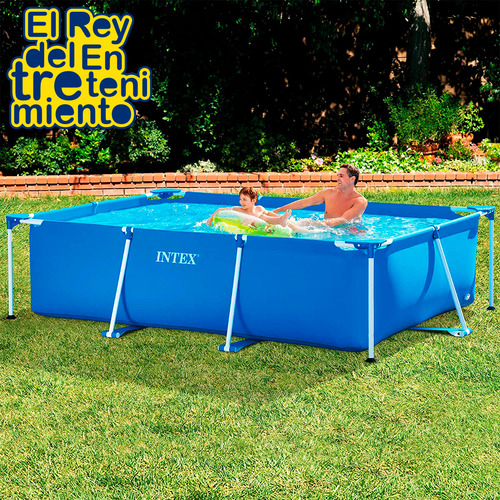 Piscina Intex Estructural 3834 L Rectangular 300x200 El Rey