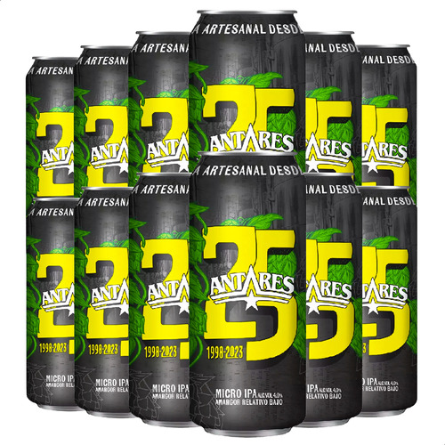 Cerveza Antares 25 Años Micro Ipa Lata X12 - 01mercado