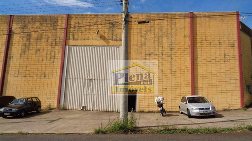 Galpão Comercial Para Locação, Parque Industrial Recanto, Nova Odessa. - Ga0025
