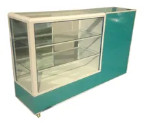 Comprar Vitrina Exhibidora Con Modulo Cobro Caja Aparador  1.50x40