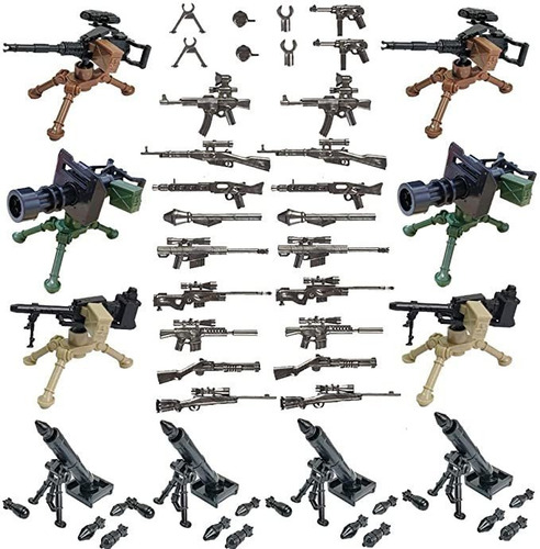 Armas Y Accesorios Militares Del Ejército Militar, Bloques.
