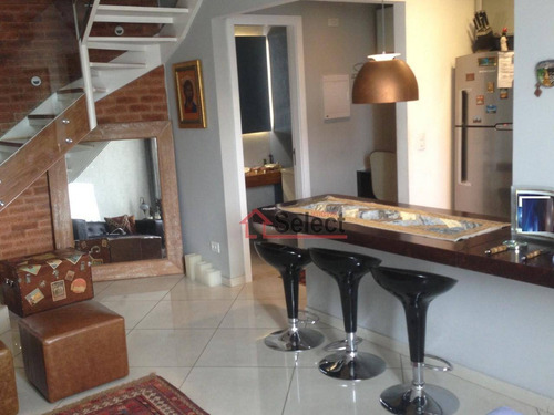 Imagem 1 de 29 de Apartamento Duplex Com 2 Dormitórios, 92 M² - Venda Por R$ 1.120.000,00 Ou Aluguel Por R$ 5.000,00/mês - Chácara Santo Antônio - São Paulo/sp - Ad0010