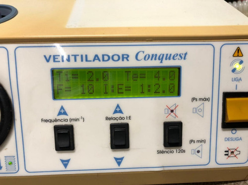 Aparelho Ventilador Hb Conquest P/ Carrinho Anestesia (Usado)