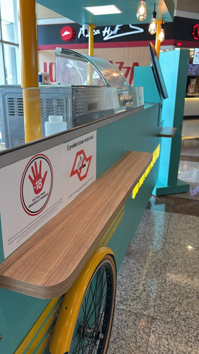 Carrinho Genérico Lanches Diversos - Pronto Para Vender (Usado)