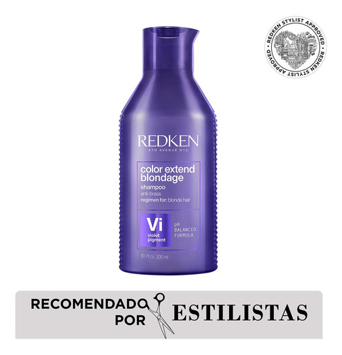 Shampoo Redken Color Extend Blondage Matizador Morado De 300ml