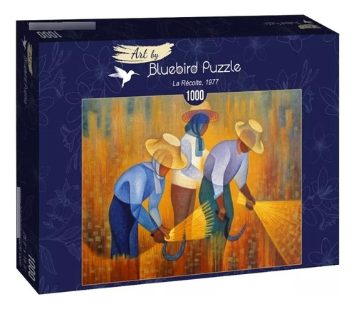 Bluebird Puzzle 1000 Pzs - Louis Toffoli - La Récolte, 1977