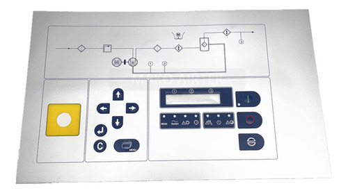 Para Panel Control Compair Gardner Denver Delco (teclado