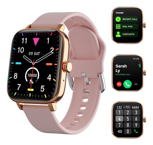 Tozdto Smart Watch Gift Para Hombre Mujer, 1.7  Full Hy6k4