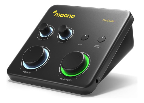 Interface De Áudio Usb Maono Para Pc: Interface Com O Of