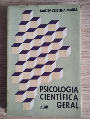 Livro Psicologia Científica Geral Madre Cristina Maria