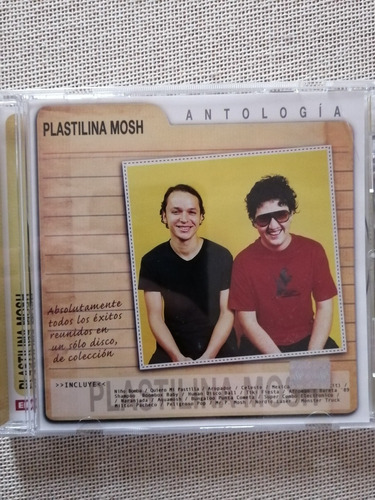 Cd Música Plastilina Mosh. Album Antología 