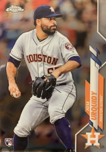 José Urquidy Houston Astros Topps Chrome Lote De 2 Tarjetas