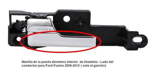 Manilla Delantera Izquierda Ford Fusion Leer La Descripción