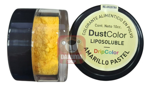 Colorante Polvo Liposoluble Amarillo Pastel 10cc Dust Color