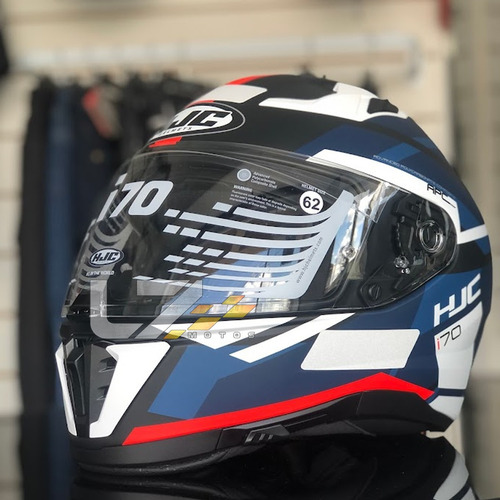 Casco Hjc I70 Elim azul y rojo 58