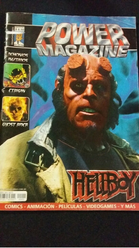 Revista  Power Magazine Hellboy Dgl Games & Comics