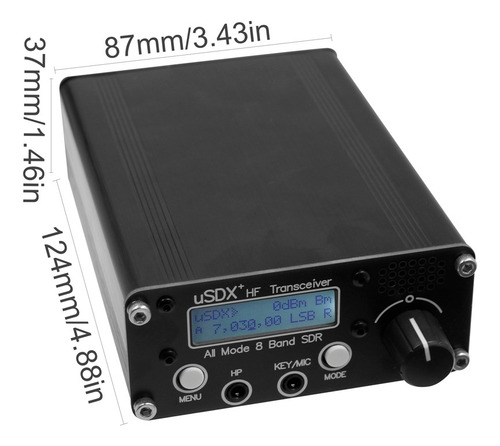 Transceptor Sdr Usdx+plus Portátil V2 Waves Sab User 8