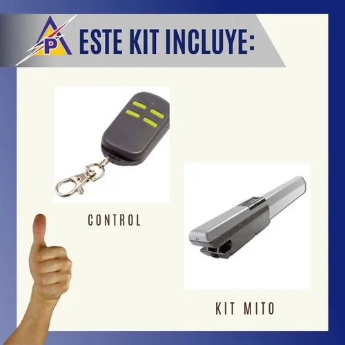 Motor Alse Motic Para Porton Levadizo Kit Mito En 6 Cuotas!