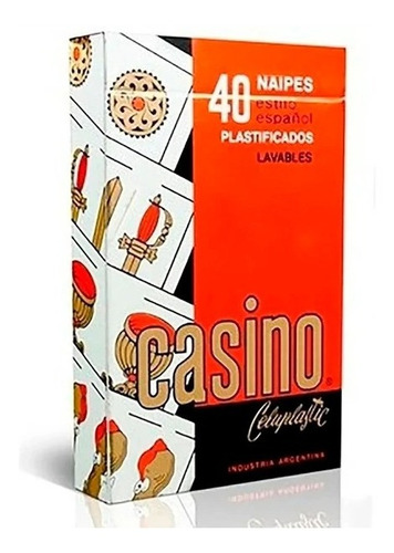 Cartas Naipes Estilo Español X 40 Casino Original Lavables