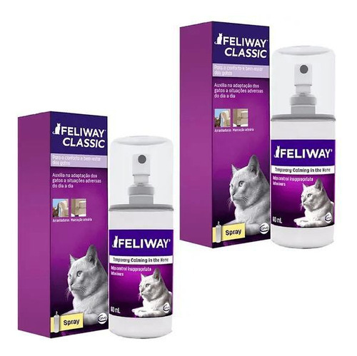 Combo 2un Feliway Classic 60ml Cada - Ceva