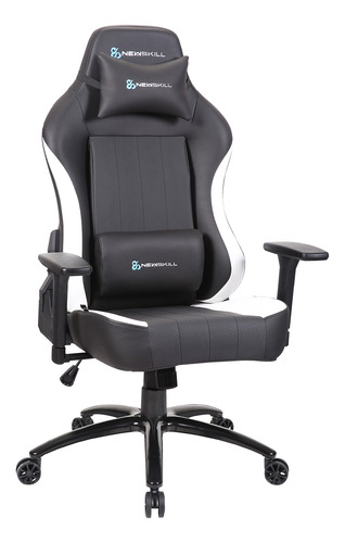 Silla Gamer Akeron Blanco/negro Newskill
