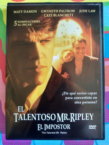 Dvd El Talentoso Mr.ripley El Impostor 