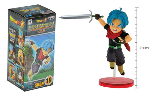 Action Figure Trunks - Dragon Ball Super - Wcf - Banpresto