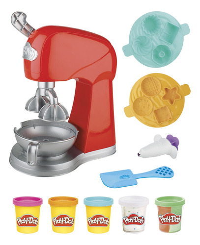 Play-doh Batidora De Juguete Con Accesorios De Cocina