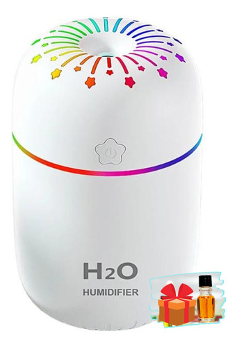 Difusor De Aromaterapia Ultrasónico Humidificador Led Usb