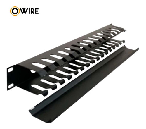 Organizador Horizontal Owire Para Rack 1ur 44x75