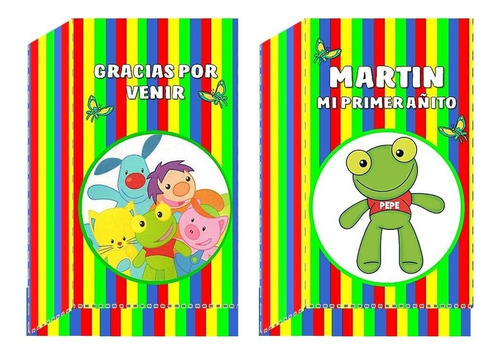 10 Bolsitas Golosineras Con Cierrabolsa Stickers Sapo Pepe