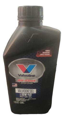 Aceite Mineral 15w40 Valvoline  (motores Gasolina / Diesel )