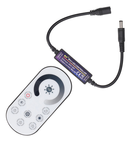 Mini Controlador De Atenuación Rf Para Led De Un Solo Color
