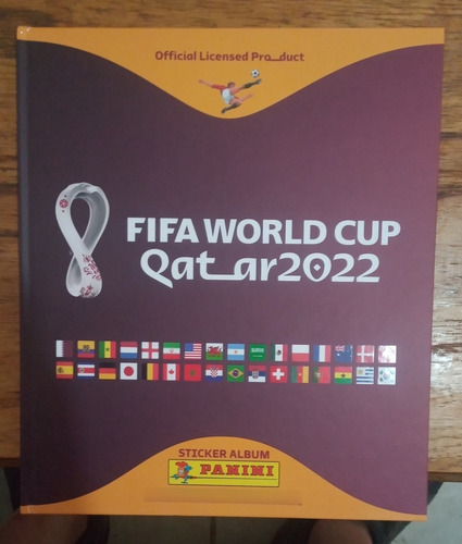 Álbum Tapa Dura Mundial Qatar 2022. Original Panini 