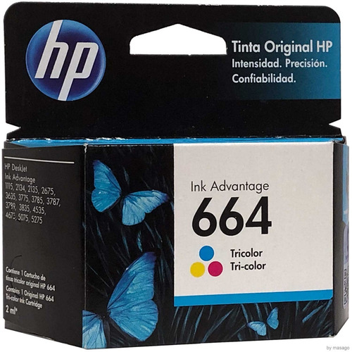 Imagen 4 de 6 de Combo Cartuchos De Tinta Original Hp 664 Color Y Negro