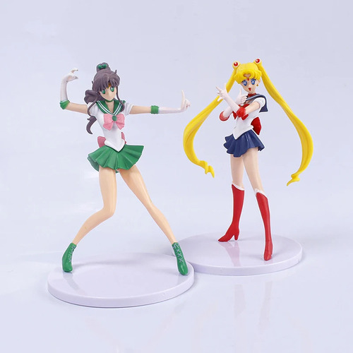 . 5 Figuras De Acción De Sailor Moon, Modelo De Muñecas De
