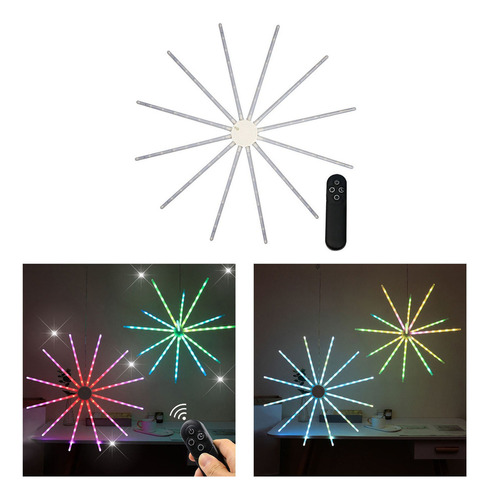 Luces De Meteor 5v Rgb 98 Led Usb Con Control Remoto