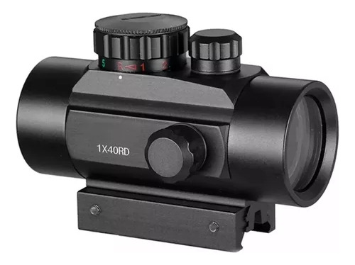 Mirador Red Dot 1x40 Para Carabina De Doble Raíl De 11 Y 20