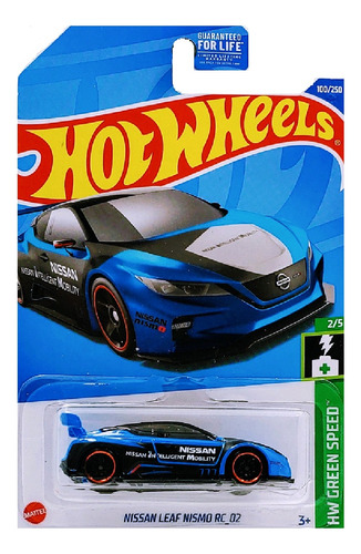 Hotwheels Carro Nissan Leaf Nismo Rc 02 + Obsequio 